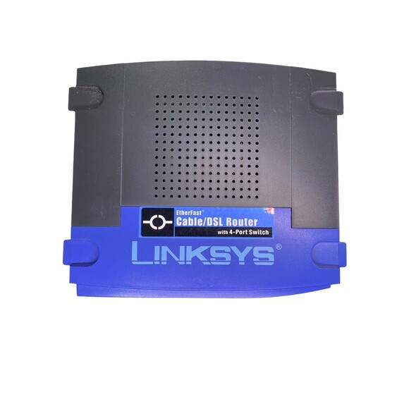 LINKSYS BEFSR41 Etherfast Cable/DSL Router w/4-Port Switch - Tested, Works! - Picture 7 of 9